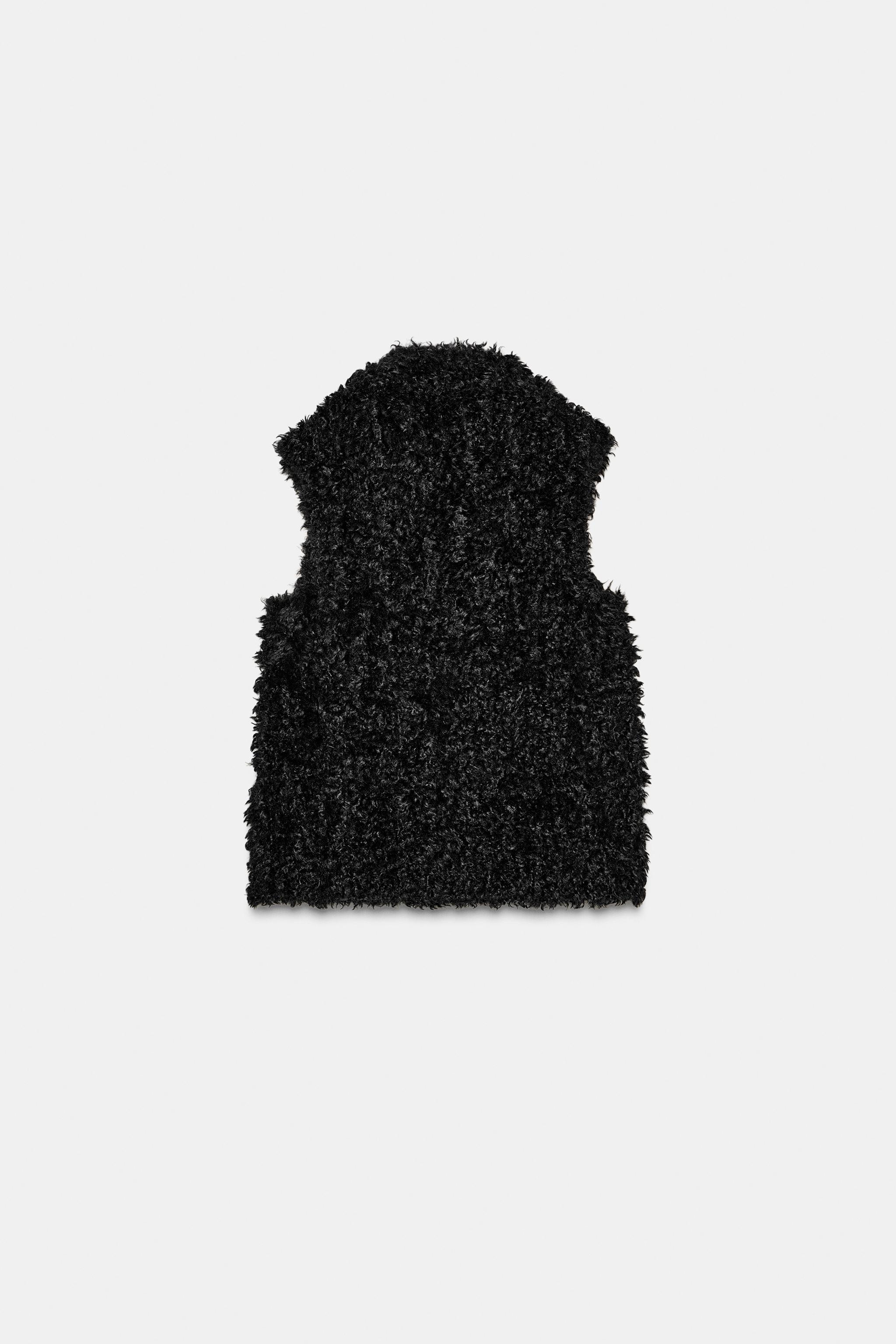 REVERSIBLE VEST ZW COLLECTION - Black | ZARA United States