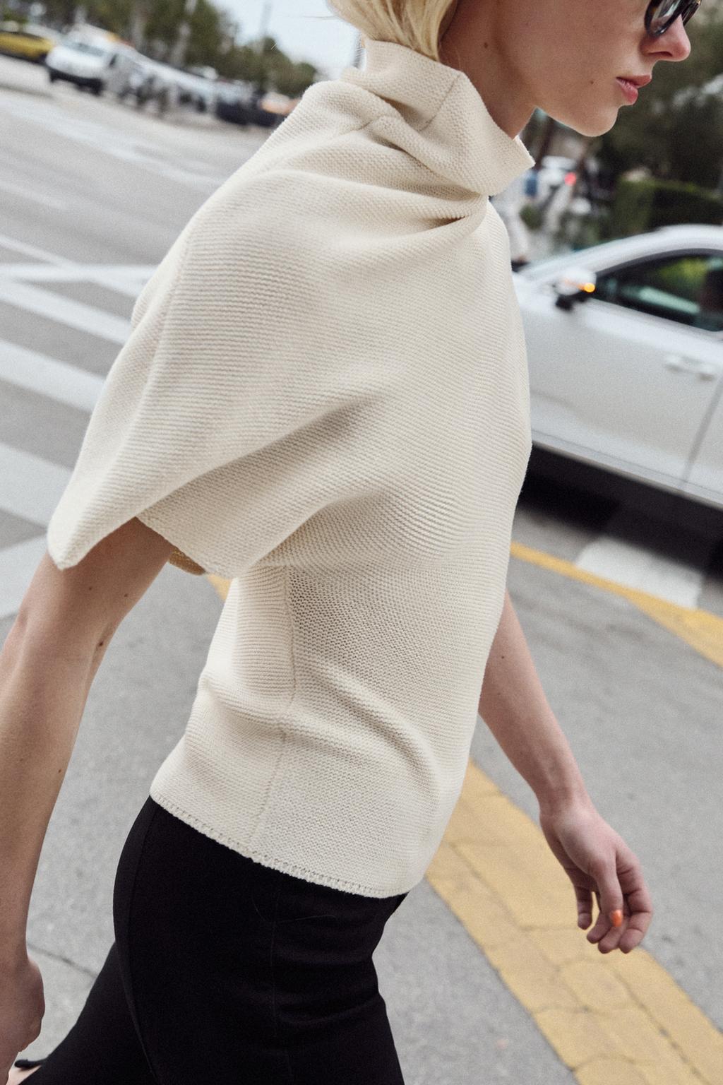 ASYMMETRIC KNIT JUMPER