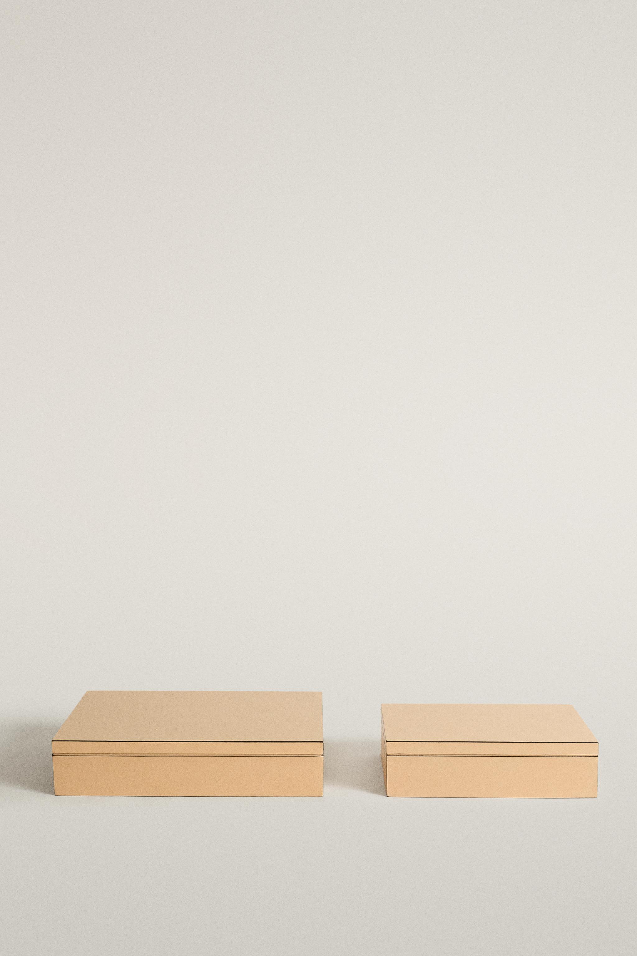 レザー ジュエリーボックス - ライトベージュ | ZARA Japan / 日本
