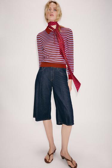 STRIPED KNIT JUMPER - only one by Zara