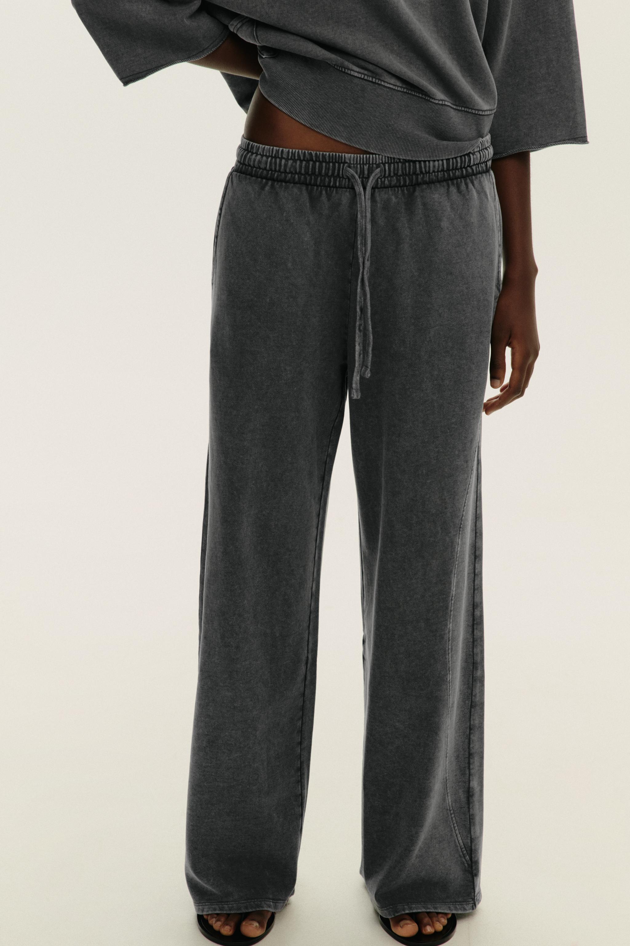 パンツ PAROSH Women Straight Pants D232214CO 038 GREY 1E25PIST_GRIS_1.jpg