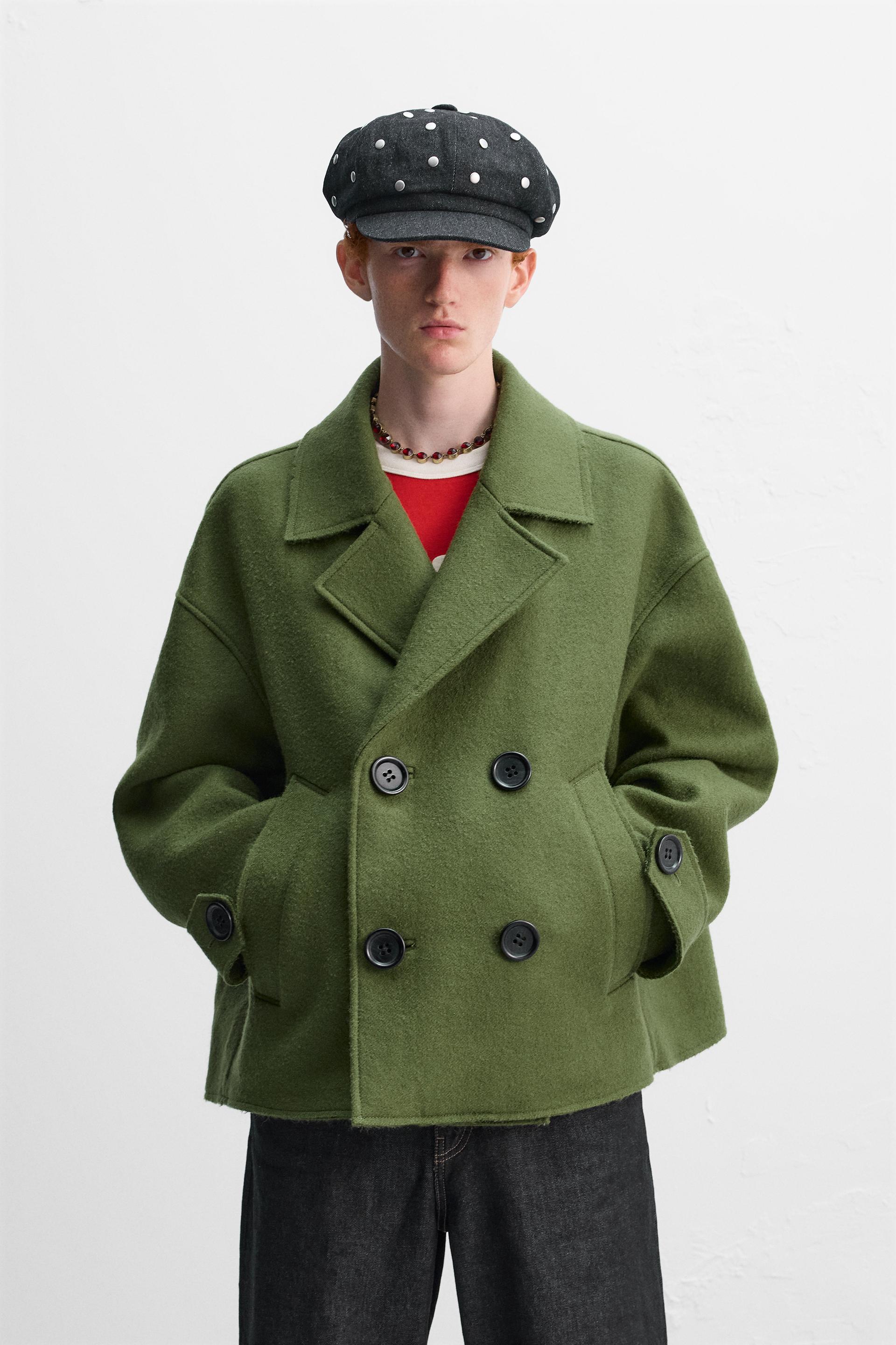 ZARA / トグルボタン コート X HARRY LAMBERT