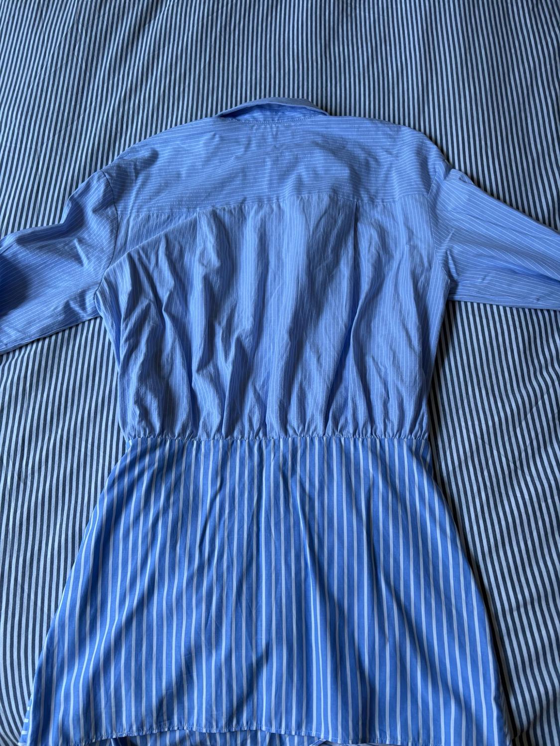 SHORT SHIRT DRESS WITH KNOT - Image 4
