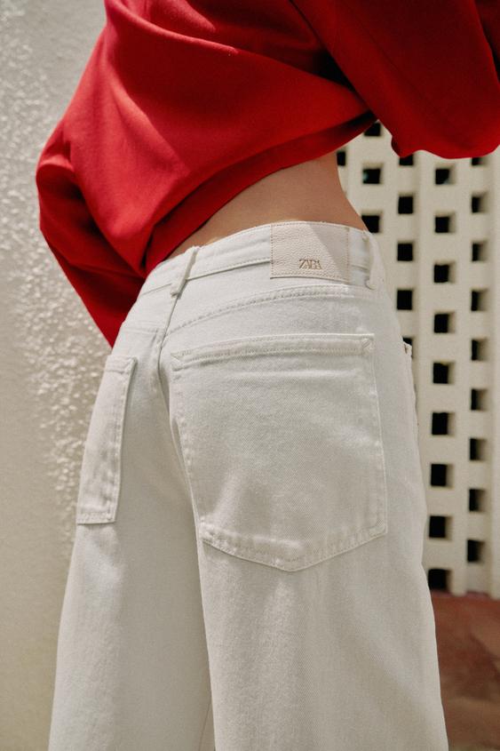 JEAN Z1975 BARREL TAILLE NORMALE REVERS - Blanc de Zara - Image 7