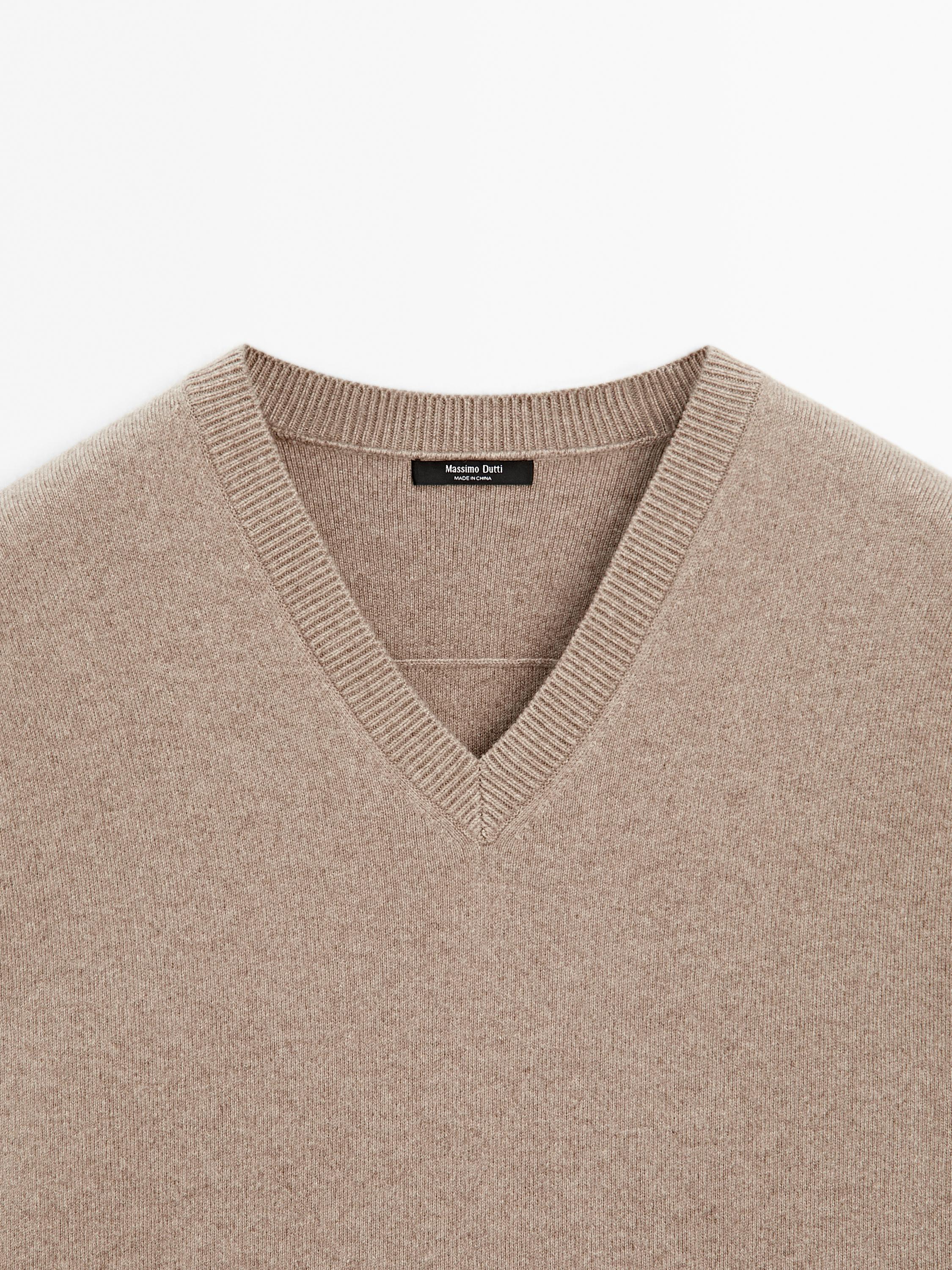 Wool blend knit vest