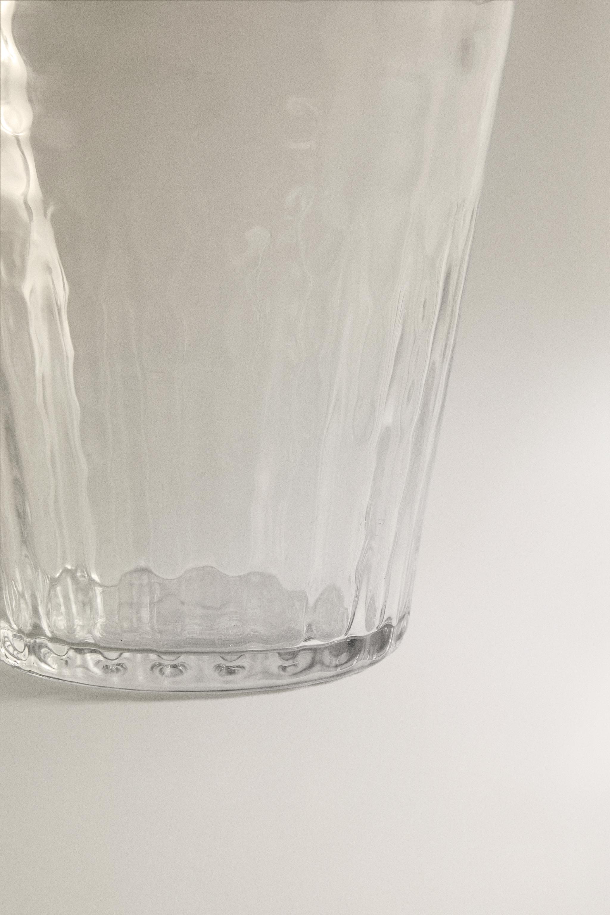 GOBELET VERRE MARTELÉ