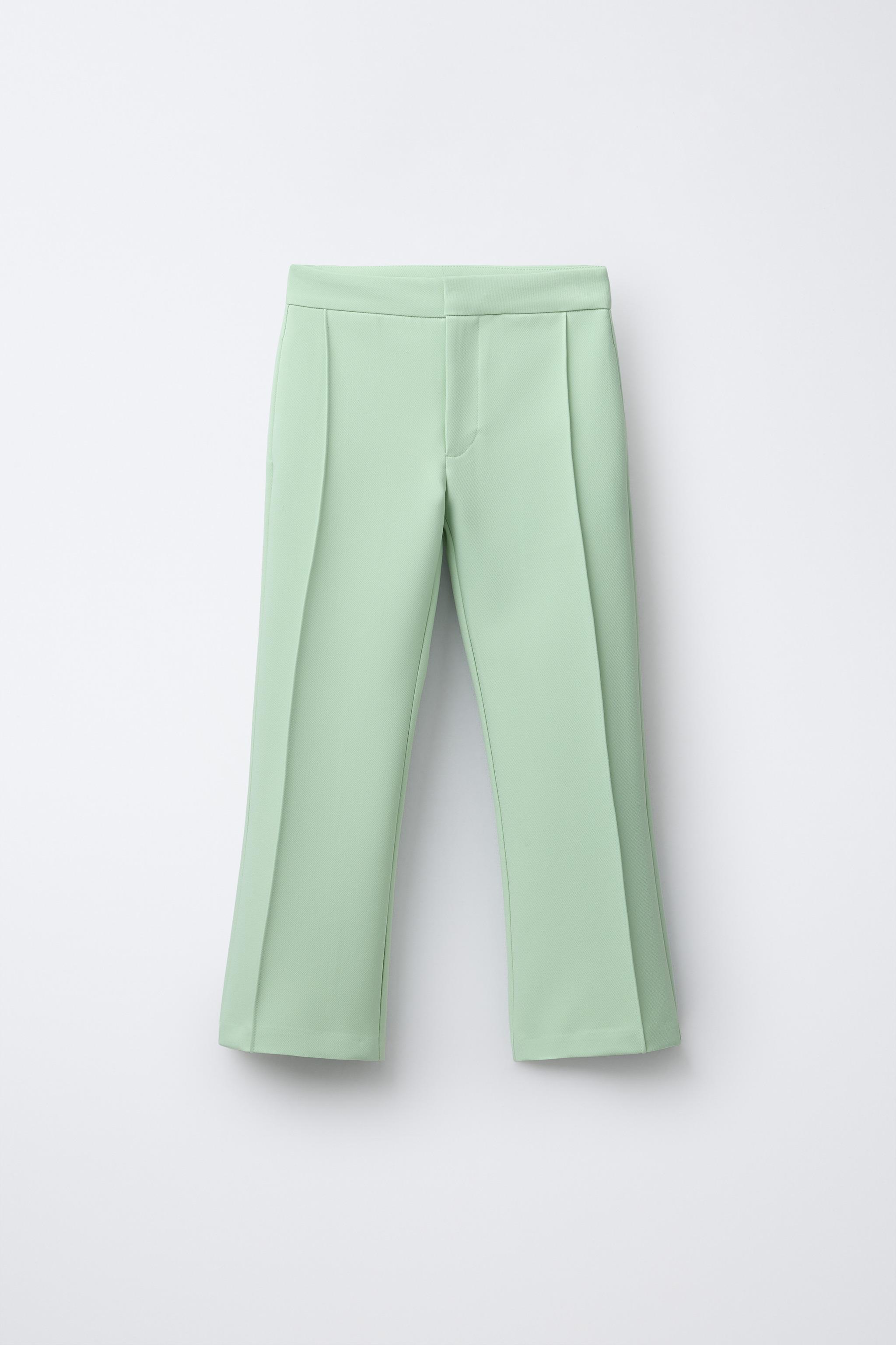 PANTALON FLARE À NERVURES