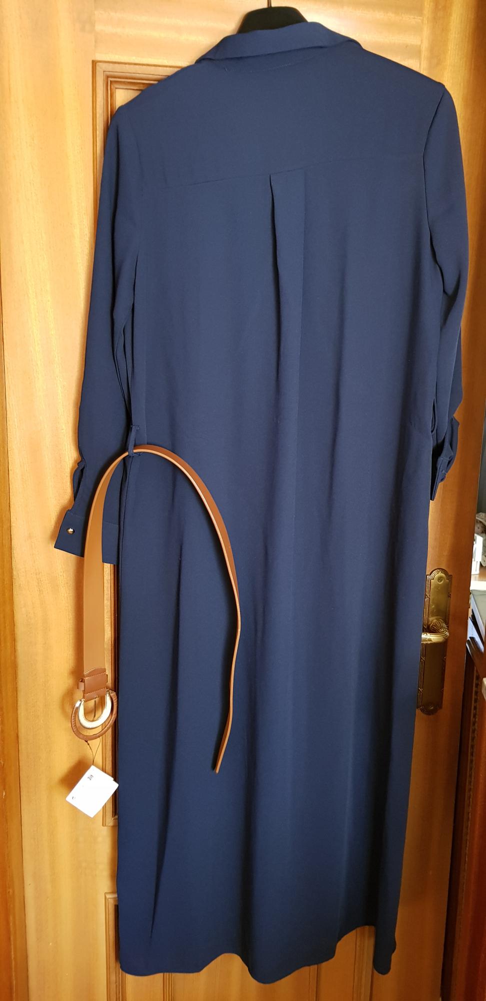 SHIRT DRESS WITH BELT - Image 3