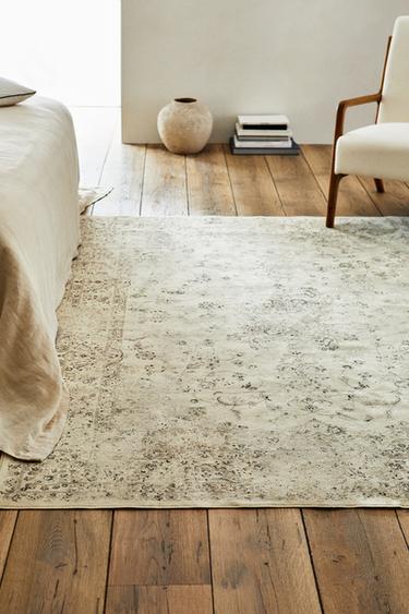 Zaras MATTA MED VINTAGEEFFEKT - Beige