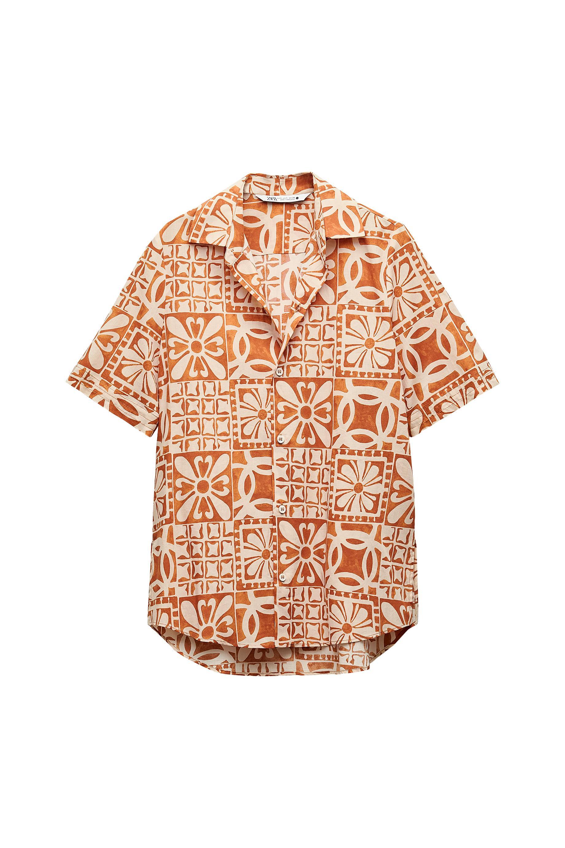 E⑅さま確認ページ♡ PRINTED SHIRT ZW COLLECTION SECONDHAND | Zara Preowned