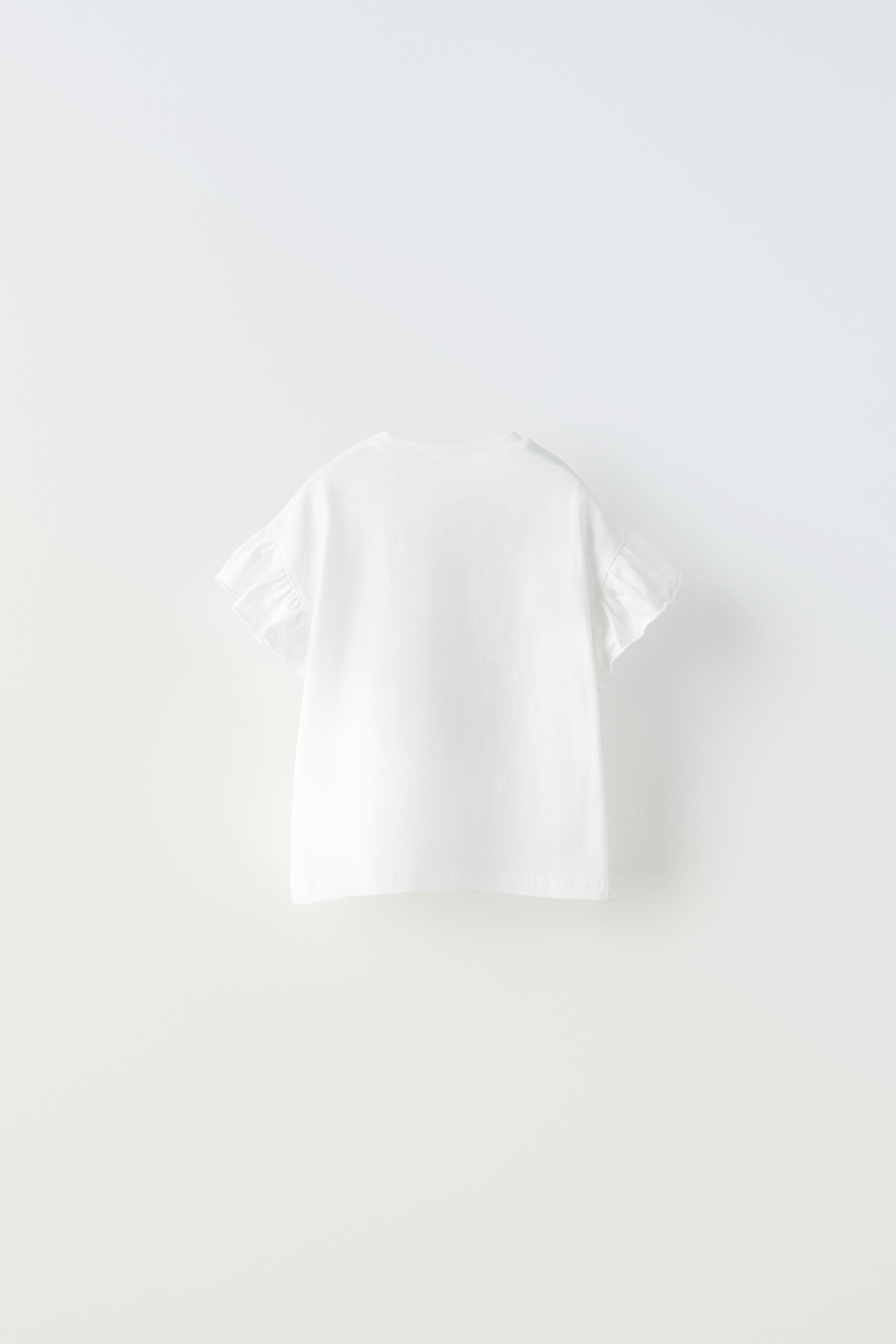 BARBIE™ MATTEL フォイルプリントTシャツ - ホワイト | ZARA 