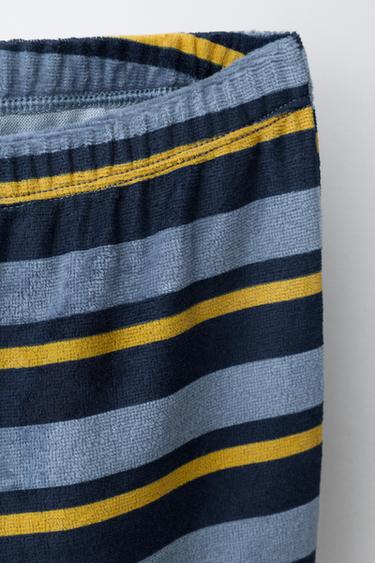 1 1/2-6 YEARS/ STRIPED TIGER VELOUR PYJAMAS - Blue by Zara - Image 6