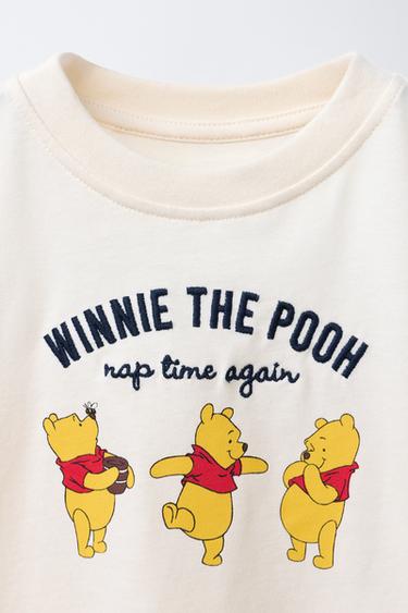 T-SHIRT BRODERIES WINNIE L'OURSON © DISNEY - Blanc de Zara - Image 2