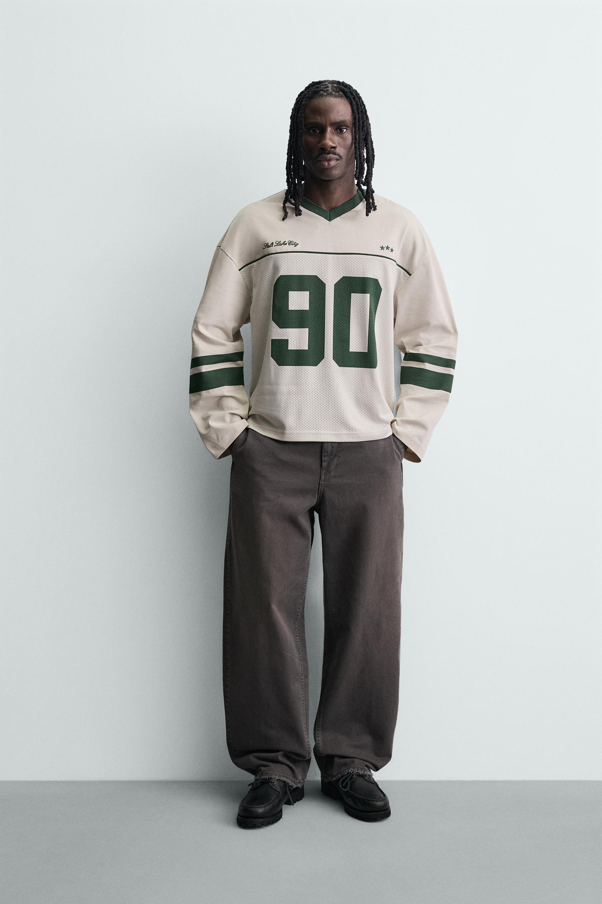 AMERICAN FOOTBALL PRINT T-SHIRT