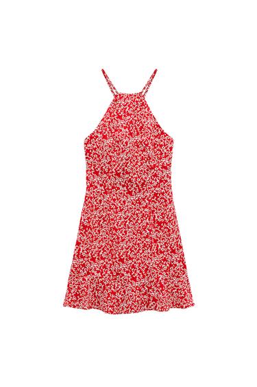 FLORAL PRINT MINI DRESS