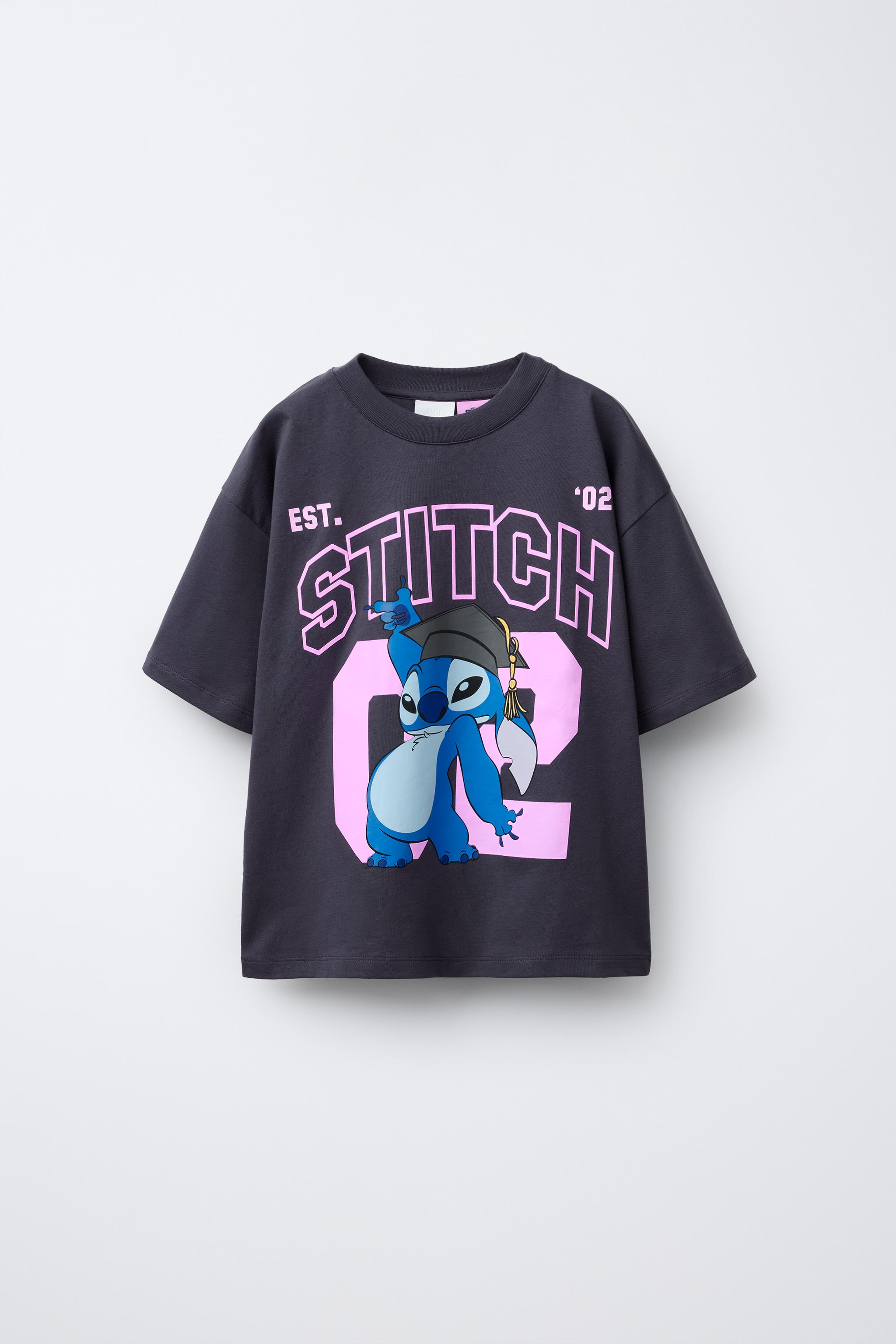 LILO & STITCH © DISNEY PRINTED T-SHIRT - Anthracite grey