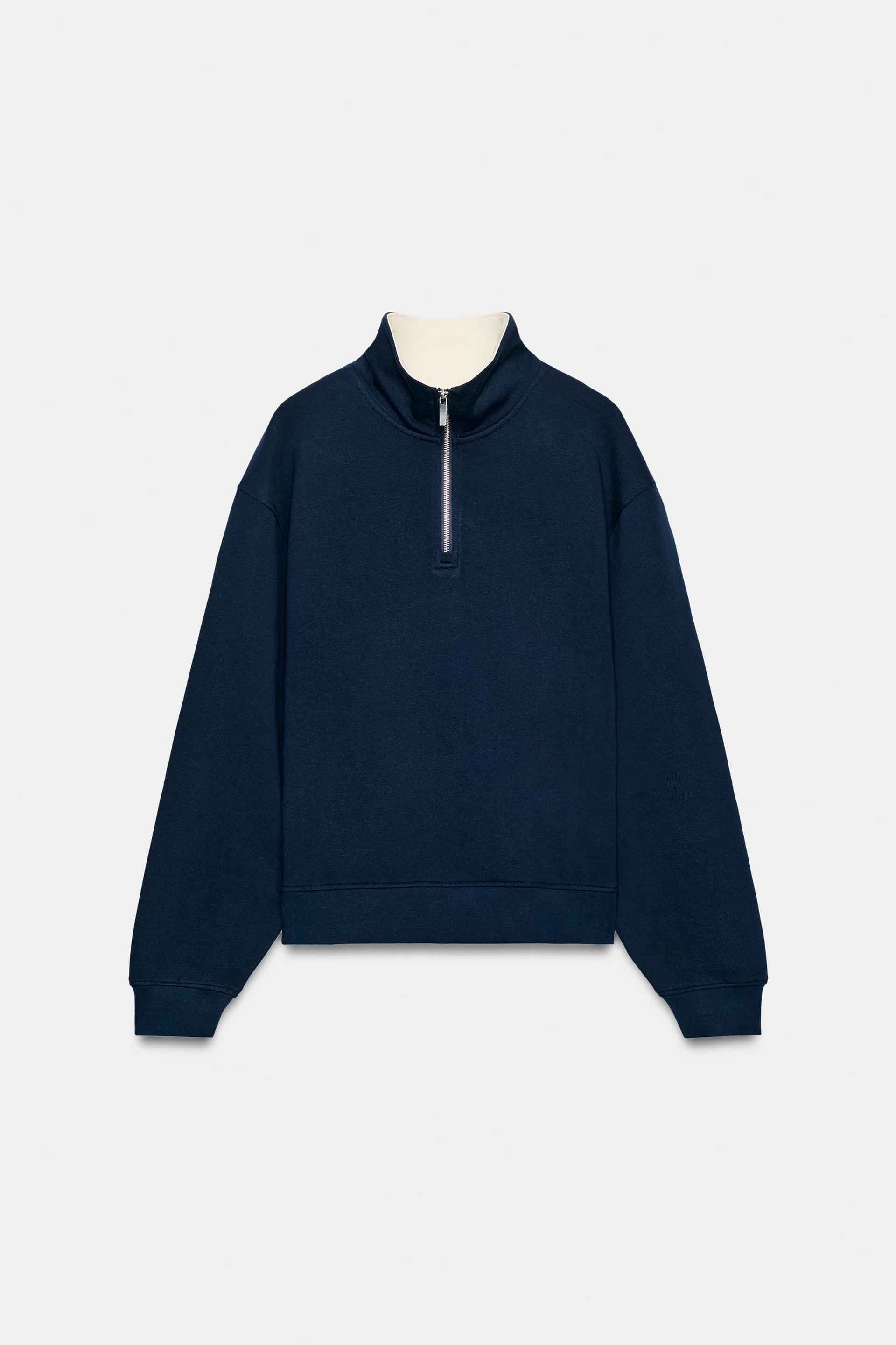 Sweatshirt With Zip