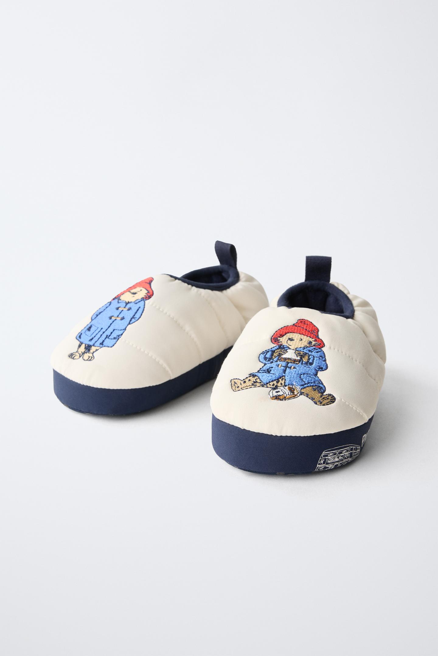 Детские тапочки Zara Paddington™ Padded, цвет: Белый — фото 3