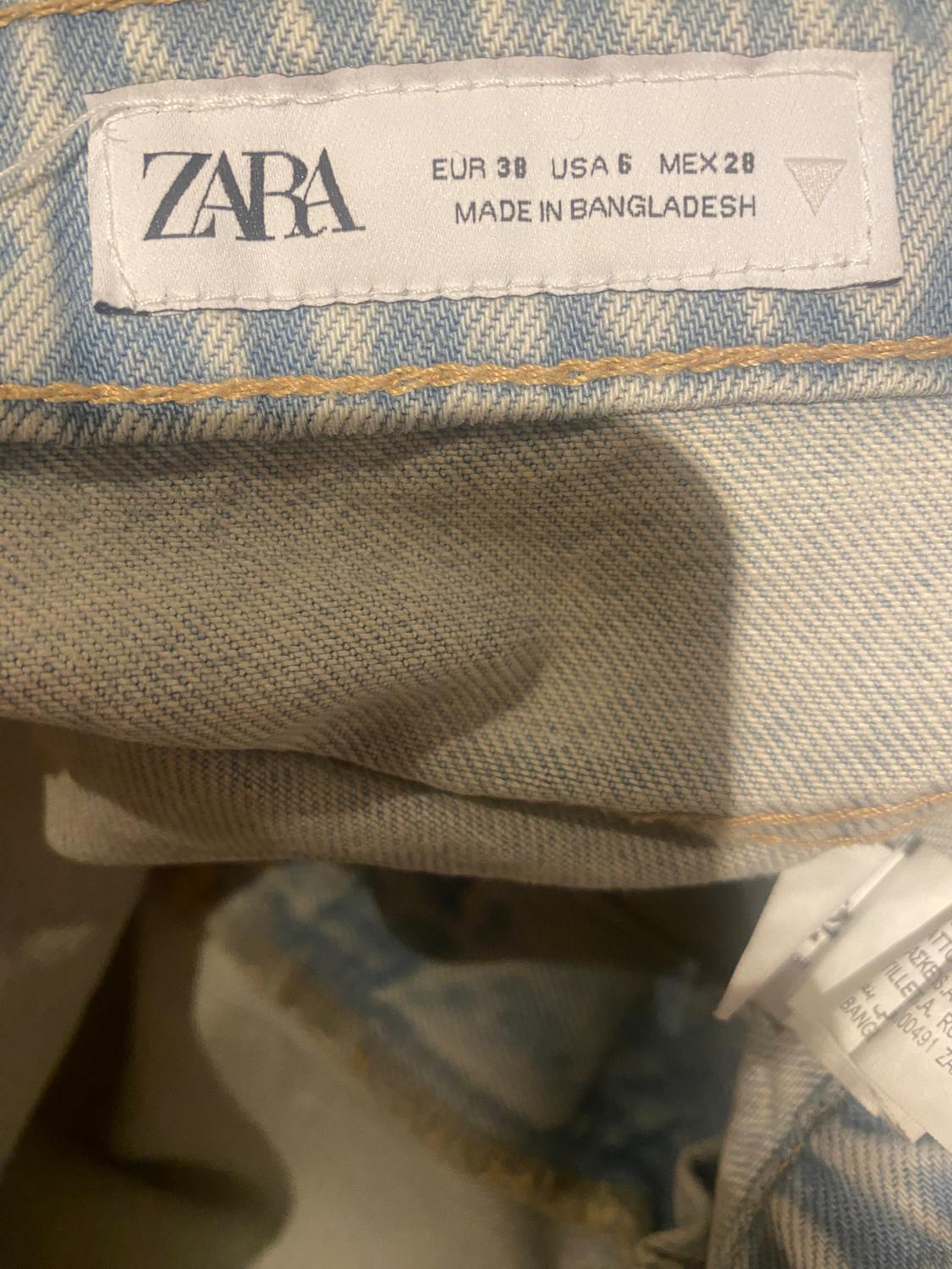 MID-RISE TRF DENIM SHORTS - Image 3