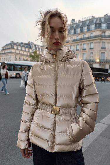 FITTED SHORT WINDPROOF ANORAK - Cava by Zara
