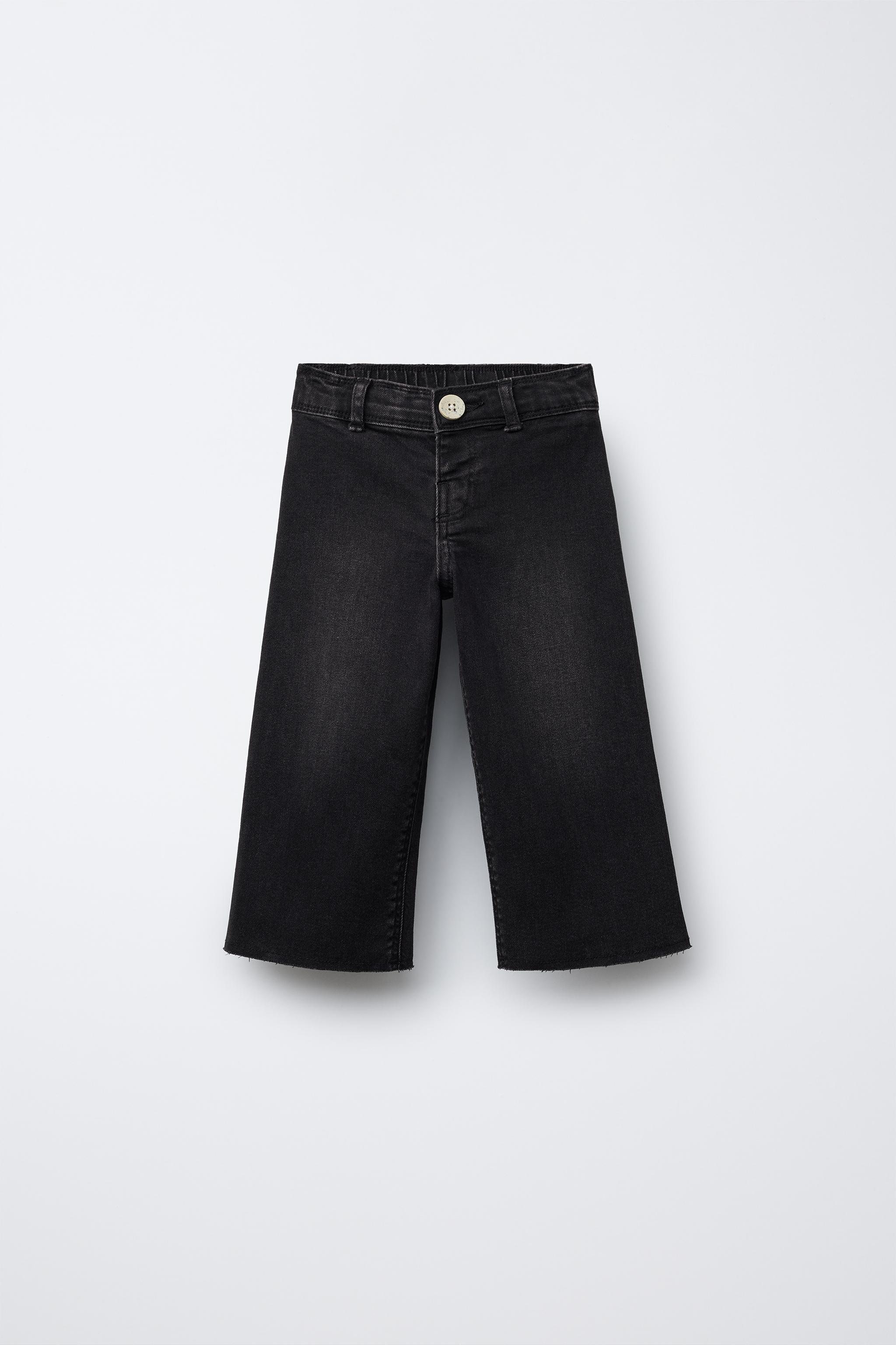 ◆MIDNIGHT MOVE◆ rivet denim pants black 24fw60 MARINE JEANS - Mid-blue | ZARA Turkey