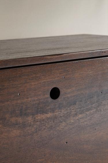 WOODEN CHEST WITH DRAWERS - Brown by Zara - Image 3