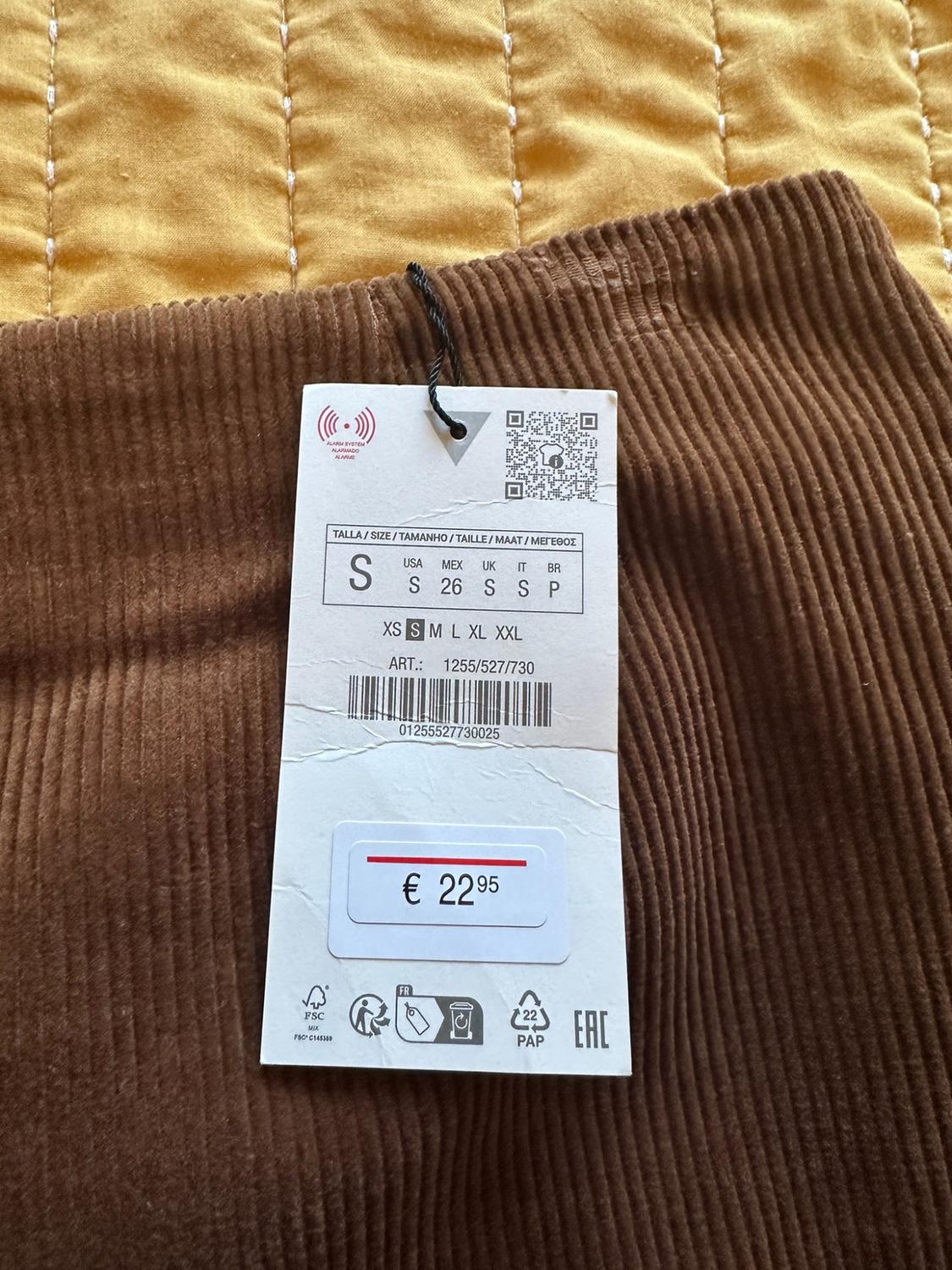 CORDUROY MINI SKIRT - Image 3