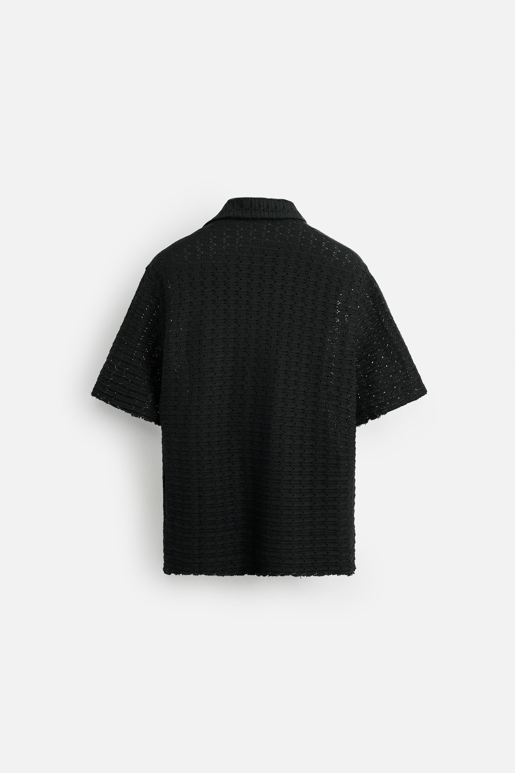 国内発送★ZARA★テクスチャーウェーブ*ニットシャツ 00794403800-p.jpg?ts=1742989113226