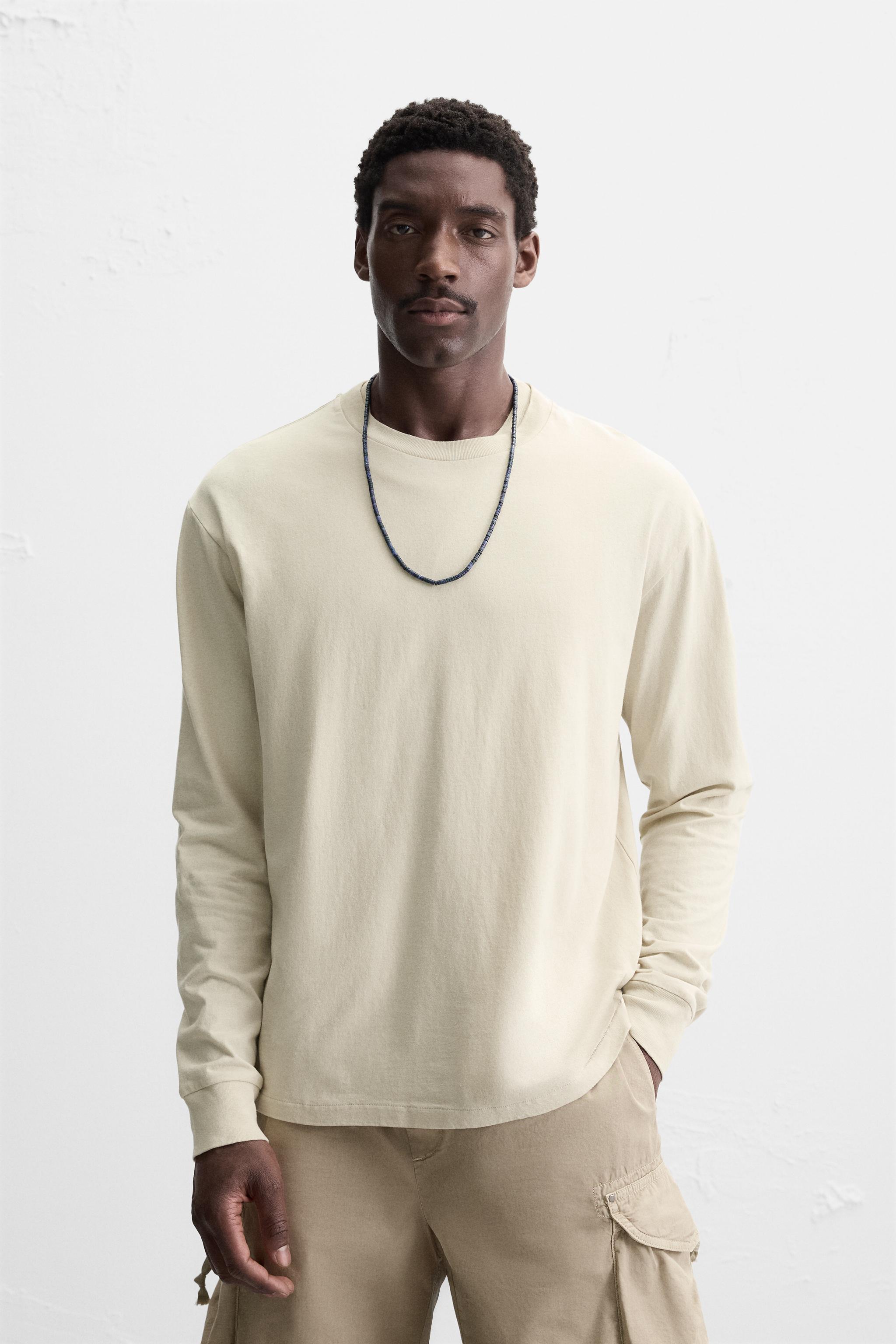 Men´s Long Sleeve T-shirts | Explore our New Arrivals | ZARA
