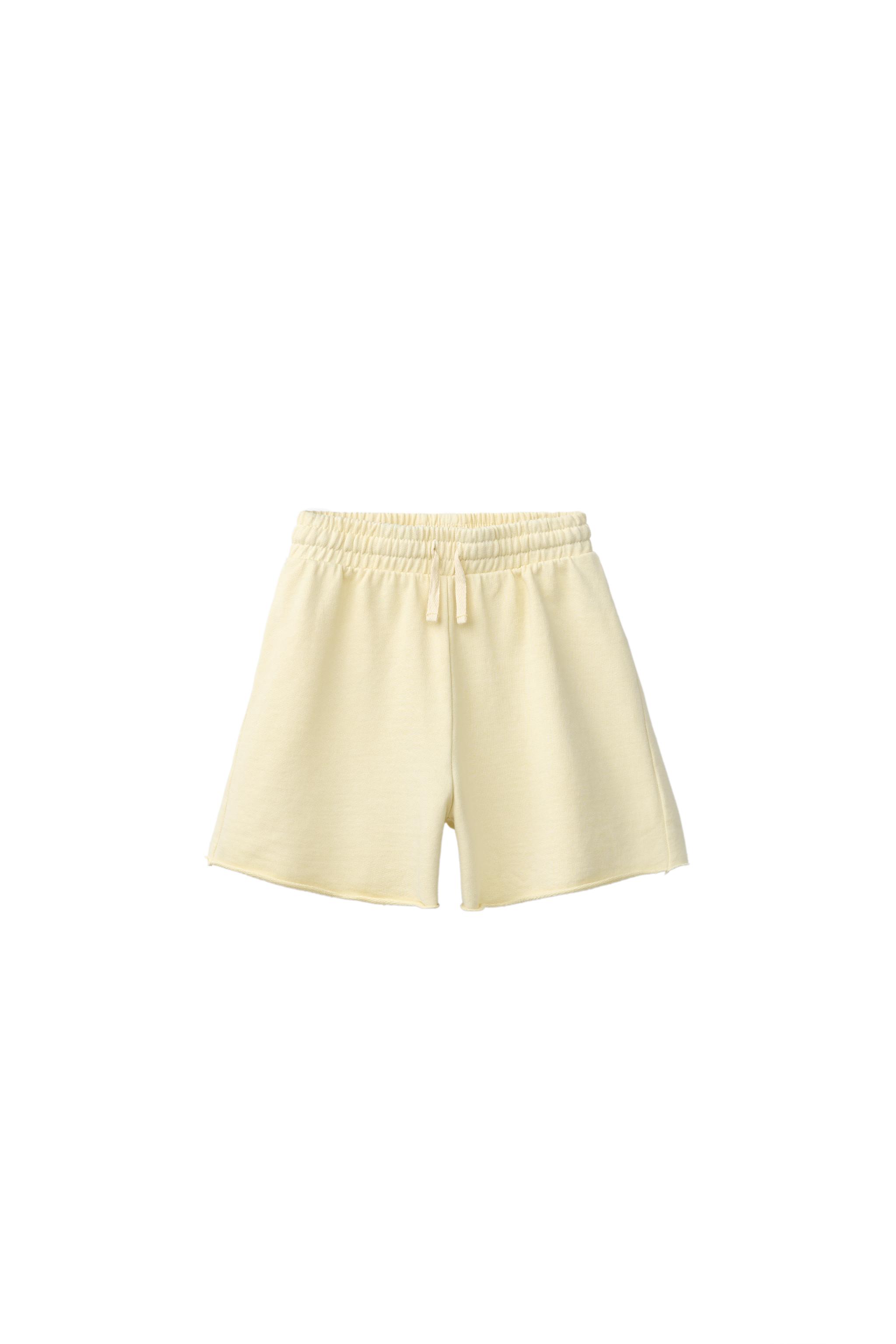 PLAIN SHORTS — Yellow