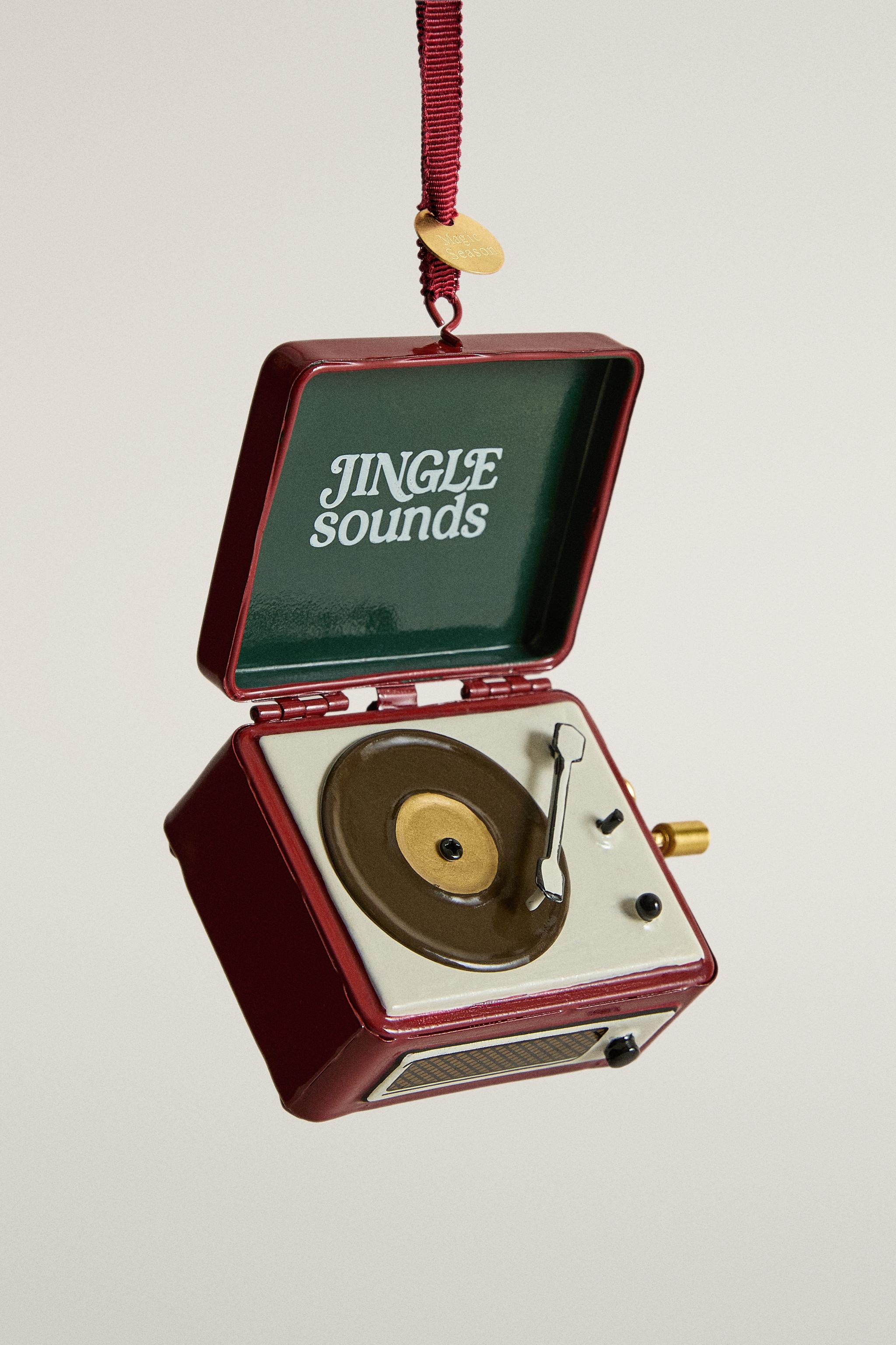 ORNEMENT DE SAPIN TOURNE-DISQUE