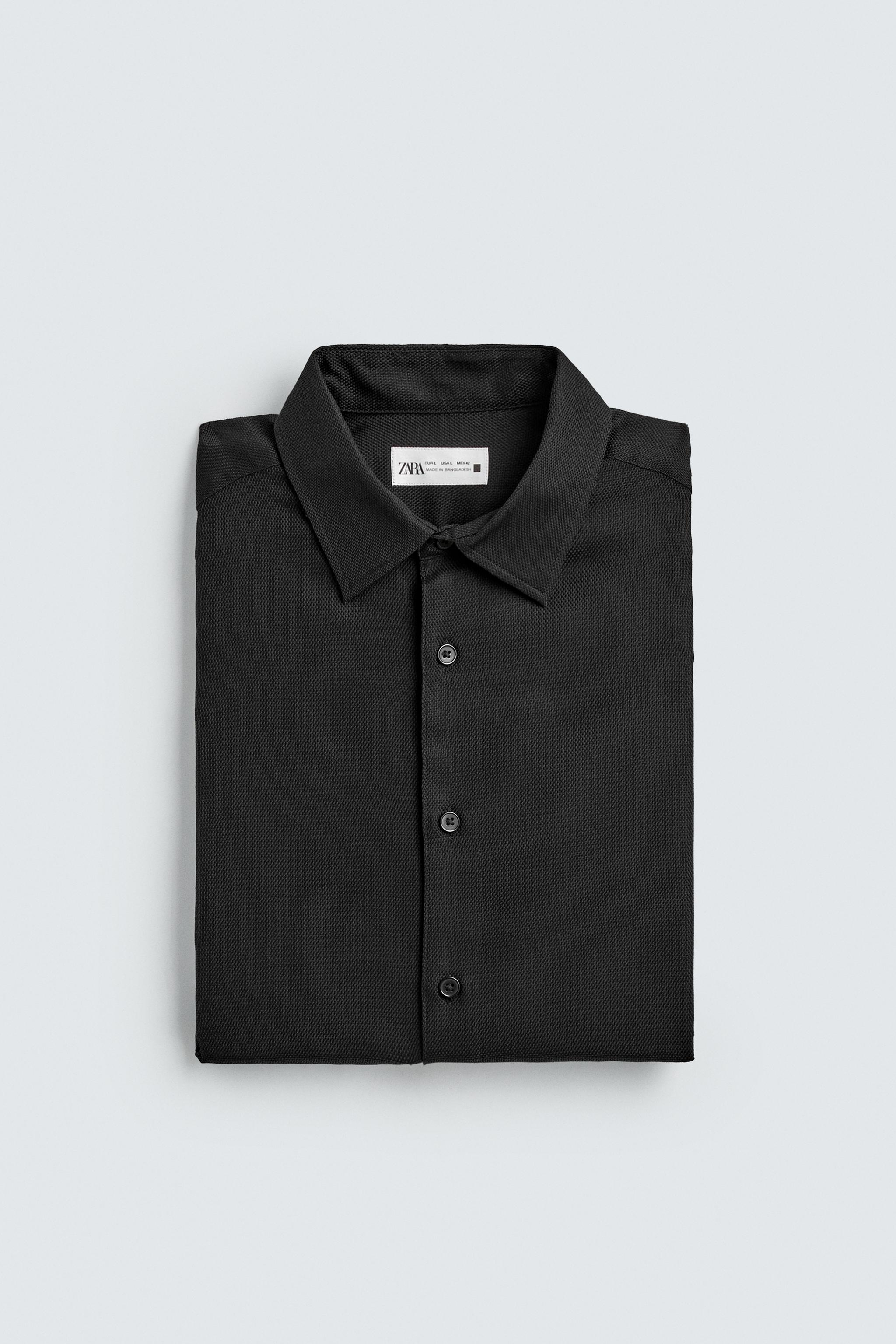 EASY CARE TEXTURED SHIRT