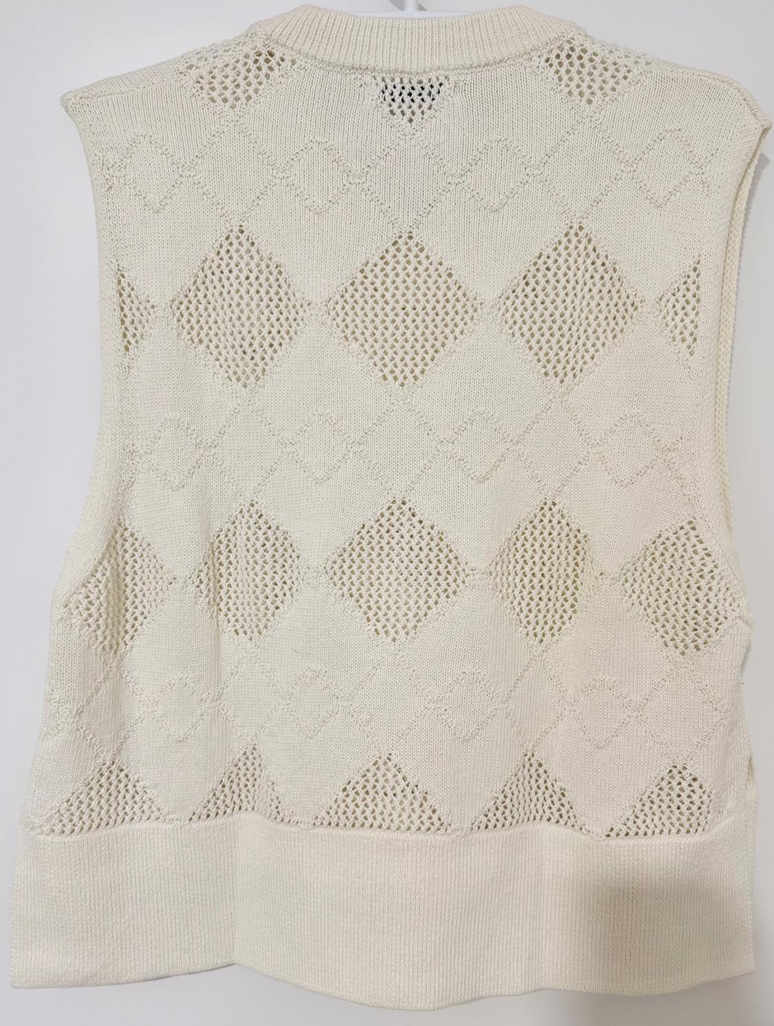 OPEN-KNIT VEST - Image 2