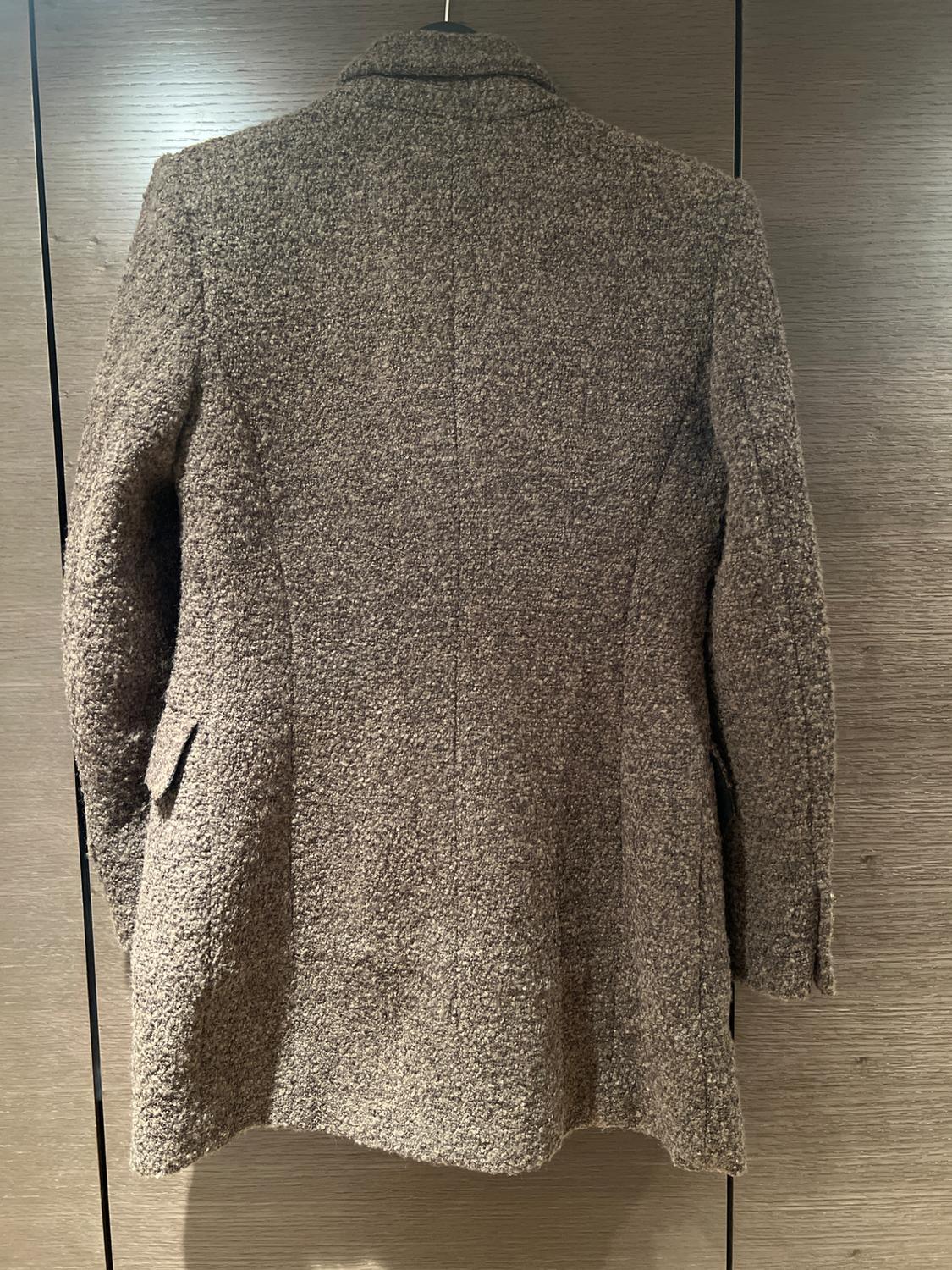 WOOL BLEND DOUBLE-BREASTED FROCK COAT - Image 2