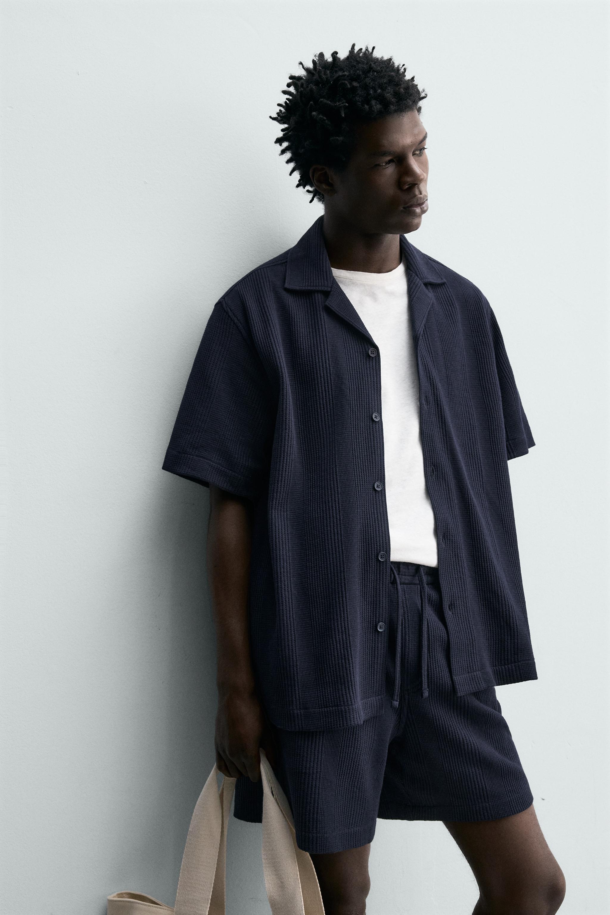 CHEMISE REGULAR FIT STRUCTURÉE