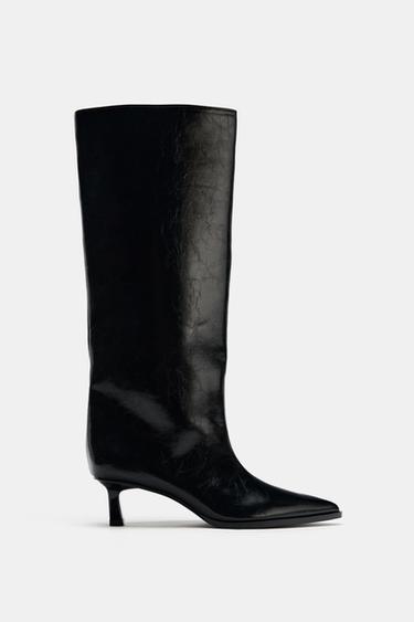 BOTA KITTEN - Negro de Zara