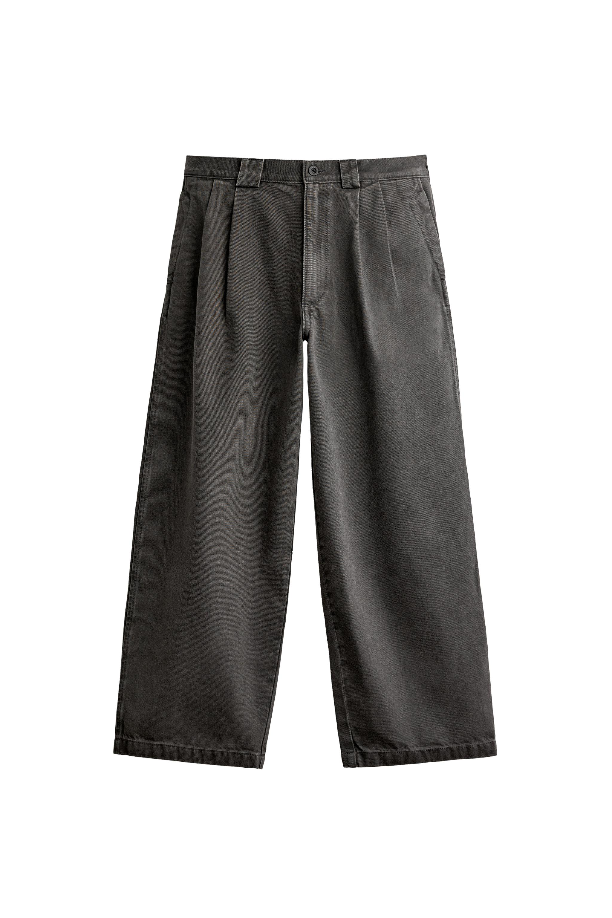 PANTALÓN CHINO RELAXED FIT PLIEGUES