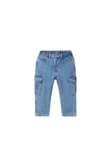 INDIGO CARGO JEANS