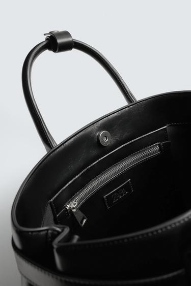 SAC À MAIN CEINTURE - Noir de Zara - Image 5