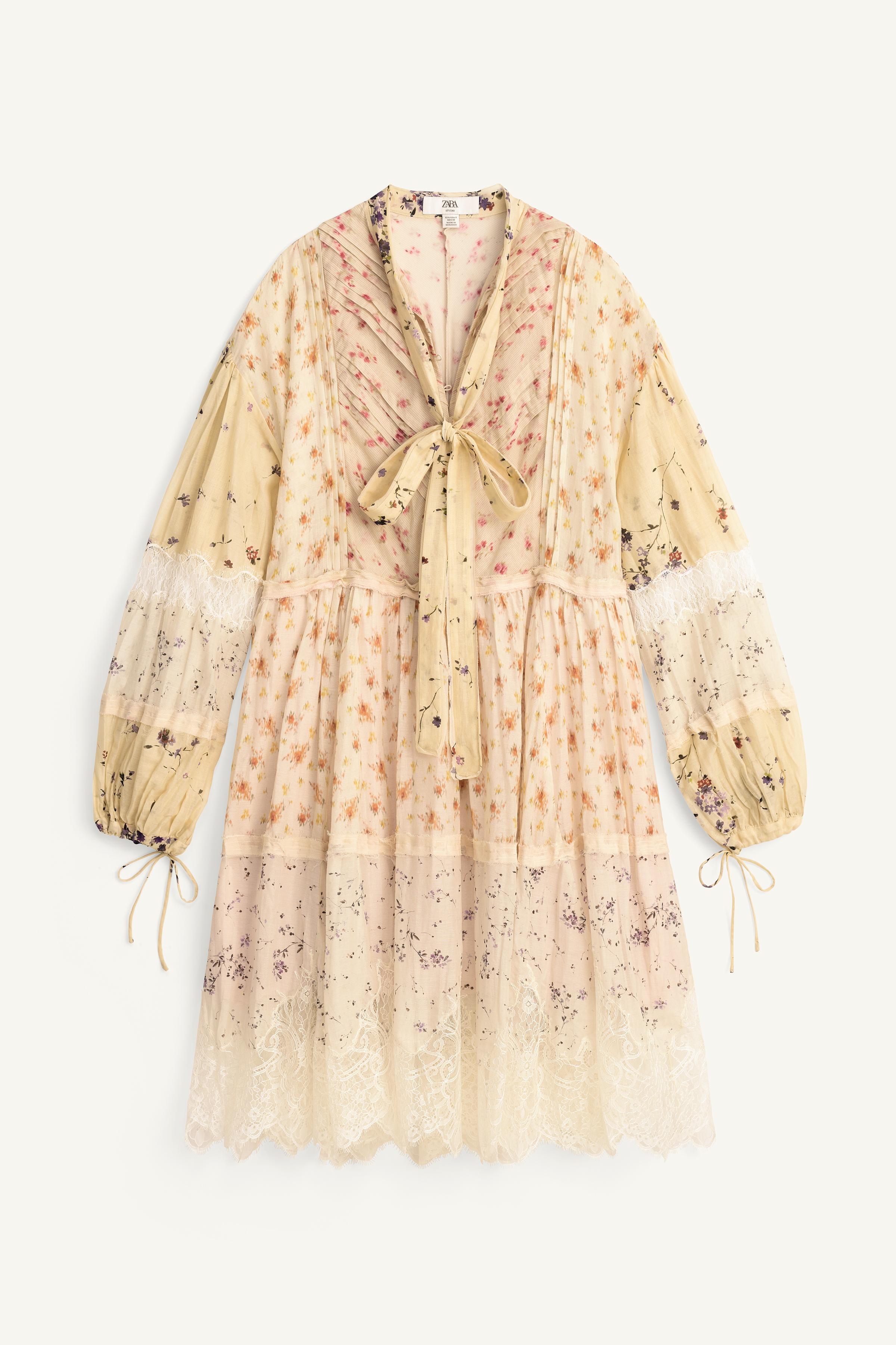LIMITED EDITION PRINTED PATCHWORK DRESS