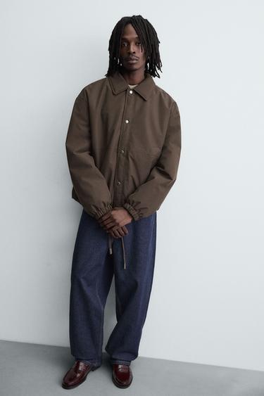 TECHNICAL QUILTED JACKET - Brown by Zara - Image 5