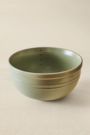 BOL À MÉLANGER GRÈS - VERDÂTRE de Zara