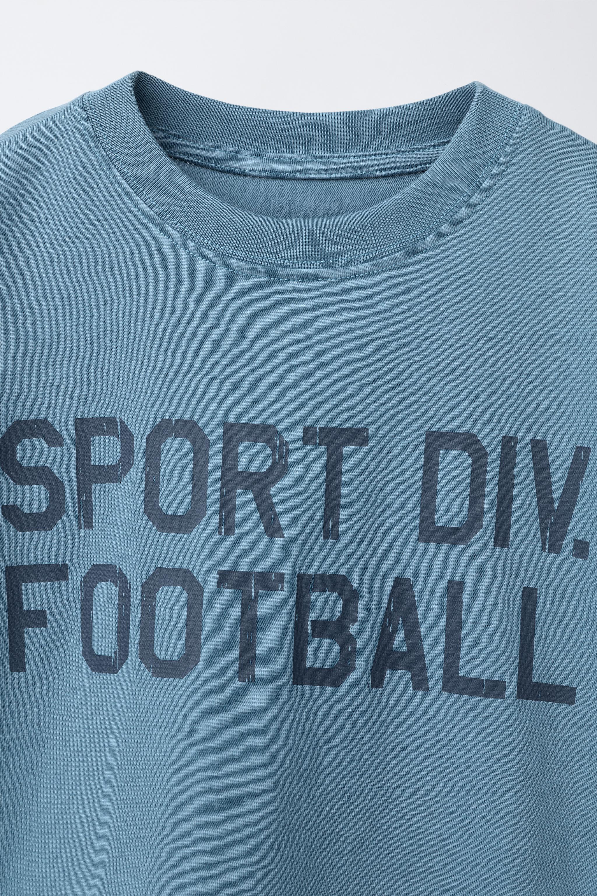 T-SHIRT JOGGING AVEC INSCRIPTION