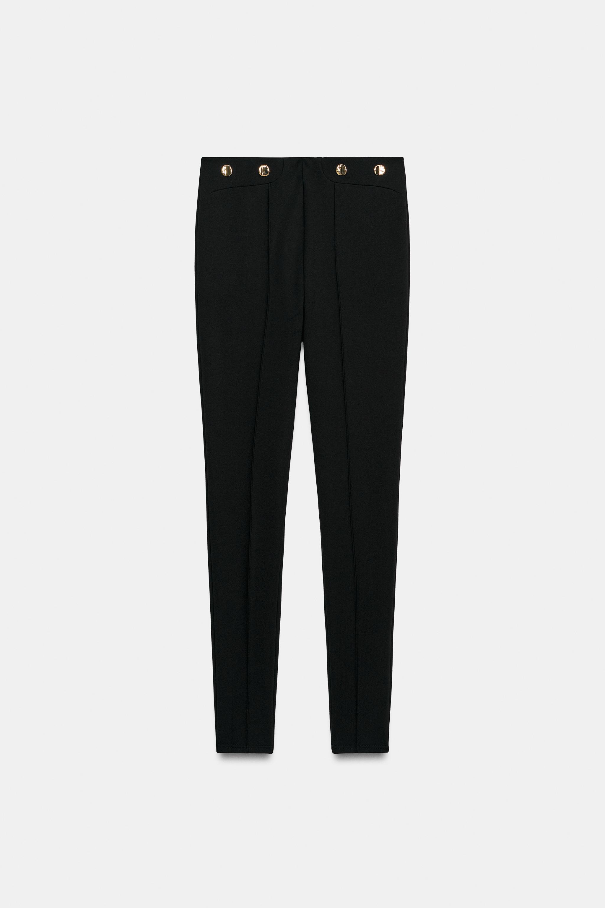 BUTTON LEGGINGS