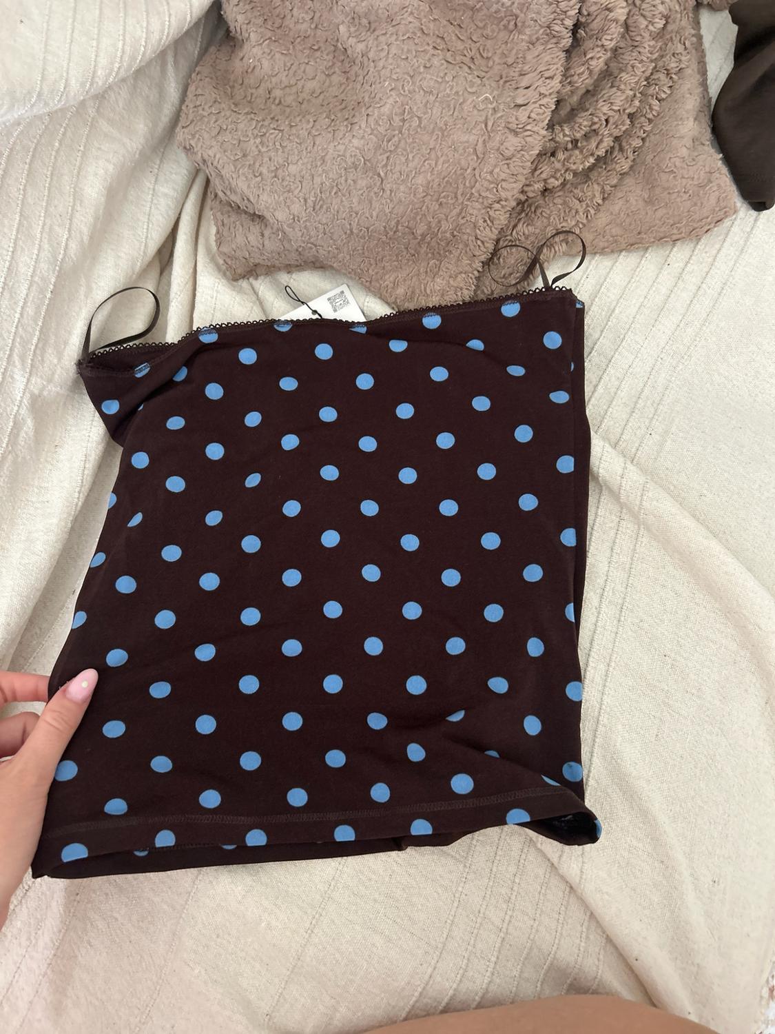 POLKA DOT BANDEAU TOP - Image 5