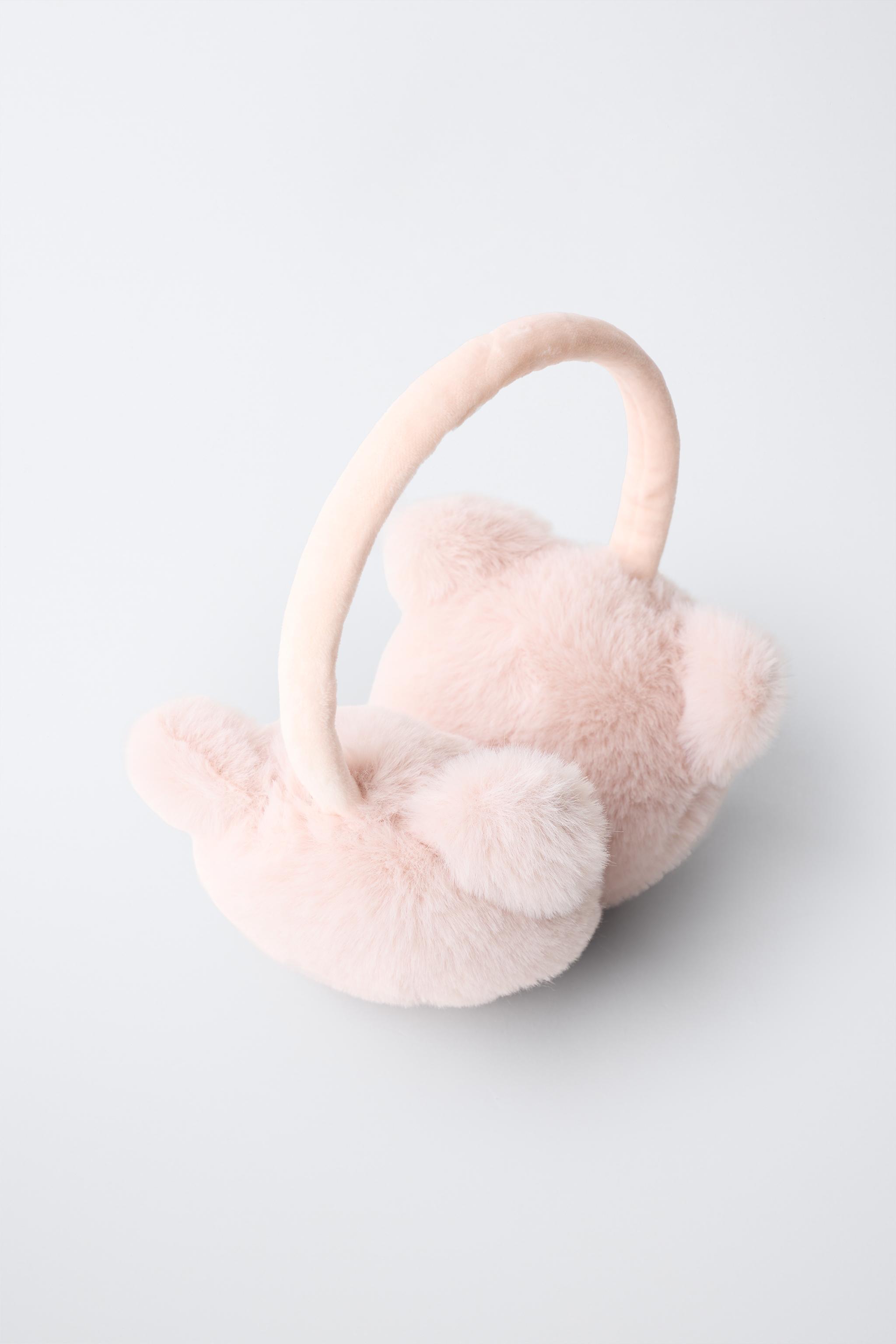 CACHE-OREILLES EFFET EFFET FOURRURE CHATON