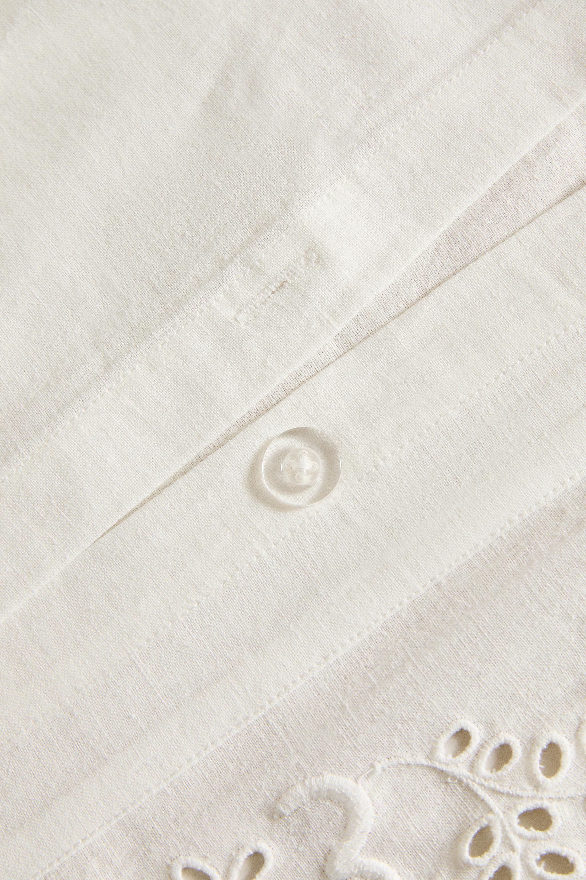 HOUSSE DE COUETTE BRODERIE FESTON