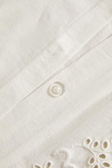 HOUSSE DE COUETTE BRODERIE FESTON - Blanc de Zara - Image 3
