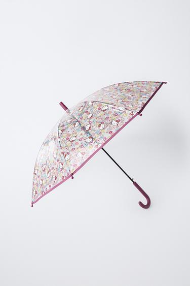 HELLO KITTY © SANRIO PRINTED UMBRELLA - Raspberry by Zara - Image 2
