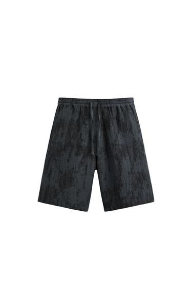 BERMUDA ESTRUCTURA ESTAMPADO TIE DYE